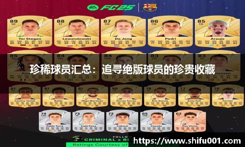 珍稀球员汇总：追寻绝版球员的珍贵收藏